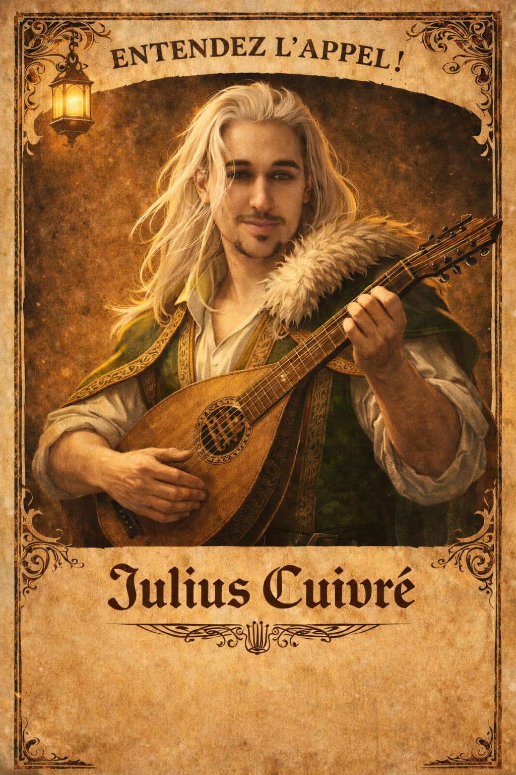 Personnage officiel : Julius Cuivré